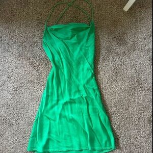 Zara Satin Mini Dress